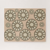 Puzzles Brown circulaire (Horizontal)