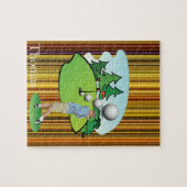 Puzzles Brown Noir Blanc Gratuit Golf Golf (Horizontal)
