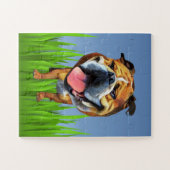 Puzzles Bulldog pour les enfants (Horizontal)