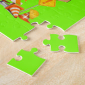 Puzzles Carpenter Tools Hammer Legpuzzel (Zijkant)