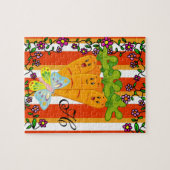 Puzzles Carrots Butterfly Stripe Legpuzzel (Horizontaal)