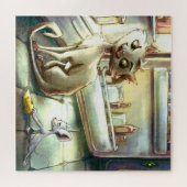 Puzzles - Cat and Mouse - by Monika Marzec (Horizontal)