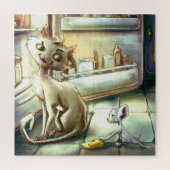 Puzzles - Cat and Mouse - by Monika Marzec (Vertical)