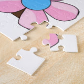 Puzzles Chat de Chien Floral (Côté)