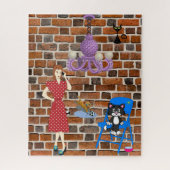 Puzzles Chat Femme Brick (Vertical)