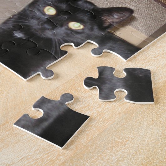 Puzzles Chat noir (Côté)