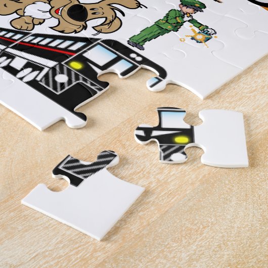 Puzzles Chats Chiens Trains Voitures Baseball (Côté)