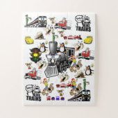 Puzzles Chats Chiens Trains Voitures Baseball (Vertical)