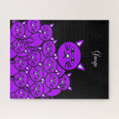 Puzzles Chats noirs (Horizontal)