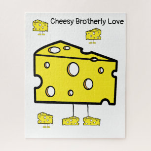 Puzzles Cheese Brotherly Love Legpuzzel