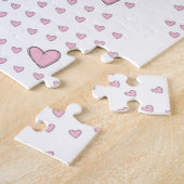 Puzzles Coeurs roses (Côté)