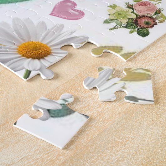 Puzzles Coloré Floral Bumblebee (Côté)