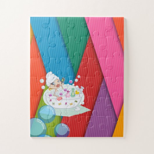 Puzzles colorés (Vertical)