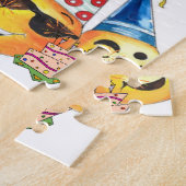 Puzzles colorés Joyeux anniversaire Joyeux Noël (Côté)