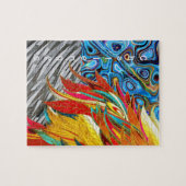 Puzzles Colorful Abstract Legpuzzel (Horizontaal)