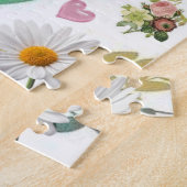 Puzzles Colorful Floral Bumblebee Legpuzzel (Zijkant)