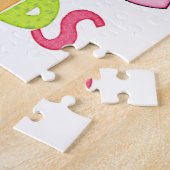 Puzzles Colorful heureux Anniversaire amis famille (Côté)