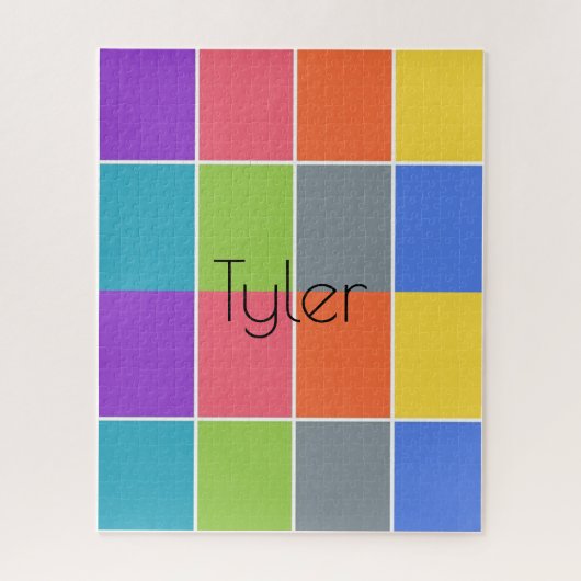 Puzzles Colour Squares Legpuzzel (Verticaal)