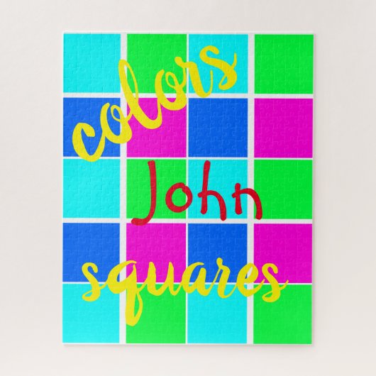 Puzzles Colour Squares Legpuzzel (Verticaal)