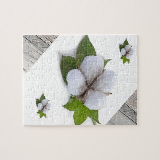 Puzzles coton blanc (Horizontal)
