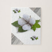 Puzzles coton blanc (Vertical)