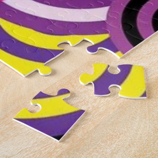 Puzzles couleurs colorées (Côté)