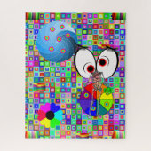 Puzzles couleurs colorées (Vertical)