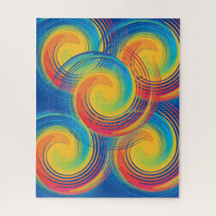 Puzzles couleurs colorées