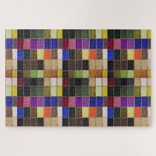 Puzzles couleurs colorées (Horizontal)