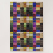 Puzzles couleurs colorées (Vertical)