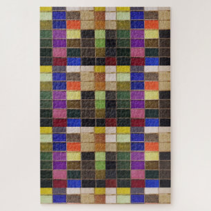 Puzzles couleurs colorées