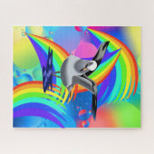 Puzzles Couleurs colorées Mouettes (Horizontal)