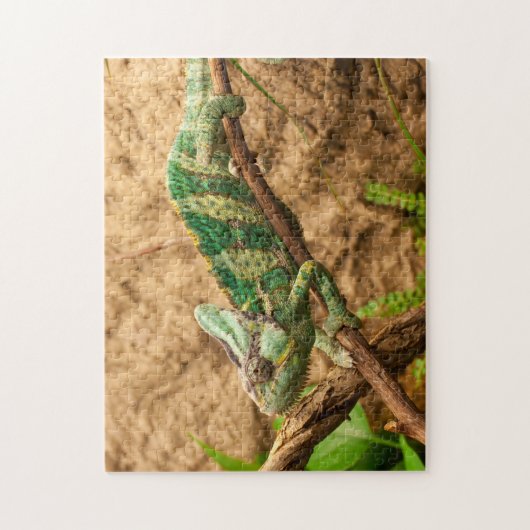 Puzzles d'animaux un animal puzzles Lizard Puzzles (Vertical)