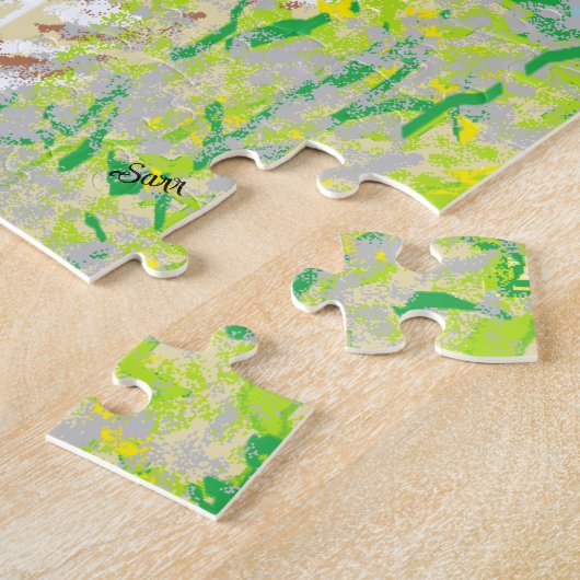 Puzzles : Dans Le Sauvage (Côté)