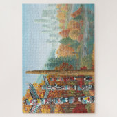 Puzzles d'art de Vancouver Canada - deux mondes (Vertical)