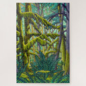 Puzzles d'art paysager du Canada - Forêt ancienne (Vertical)