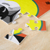 Puzzles de chien Beagle colorés (Côté)