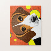 Puzzles de chien Beagle colorés (Vertical)