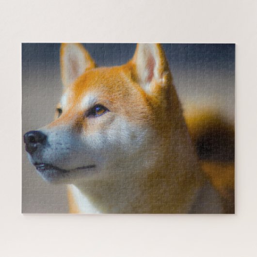 Puzzles de chien Shiba Inu. (Horizontal)