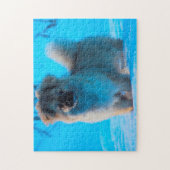 Puzzles de Chiens Spaniel Tibétains (Vertical)