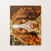Puzzles de chiens Springer Spaniel. (Vertical)
