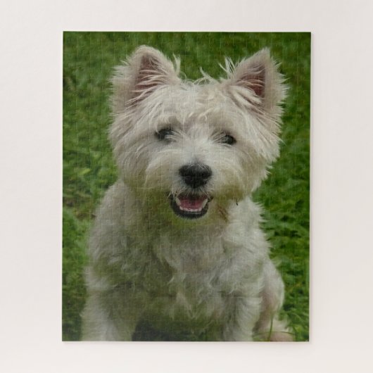 Puzzles de chiens Westie. (Vertical)