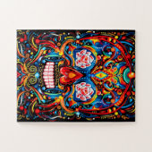 Puzzles de crâne de sucre (Horizontal)