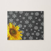 Puzzles de flocon de tournesol (Horizontal)