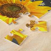 Puzzles de flocon de tournesol (Côté)