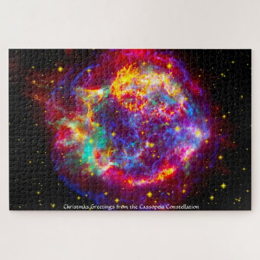 Puzzles de la constellation de Cassiopée. Puzzle (Horizontal)