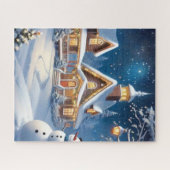 Puzzles de Noël de 500 pièces - Luminosité d'hiver (Horizontal)