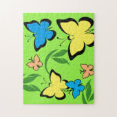 Puzzles de papillons d'été (Vertical)