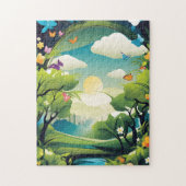 Puzzles de paysage d'été (Vertical)