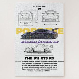 Puzzles de Porsche GT3 RS Legpuzzel